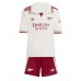 Arsenal Gabriel Martinelli #11 Tretí Detský futbalový dres 2025-26 Krátky Rukáv (+ trenírky)